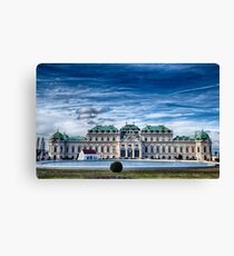 The Belvedere Palace - Vienna Canvas Print