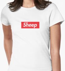 The Original 'Sheep' Women's Fitted T-Shirt