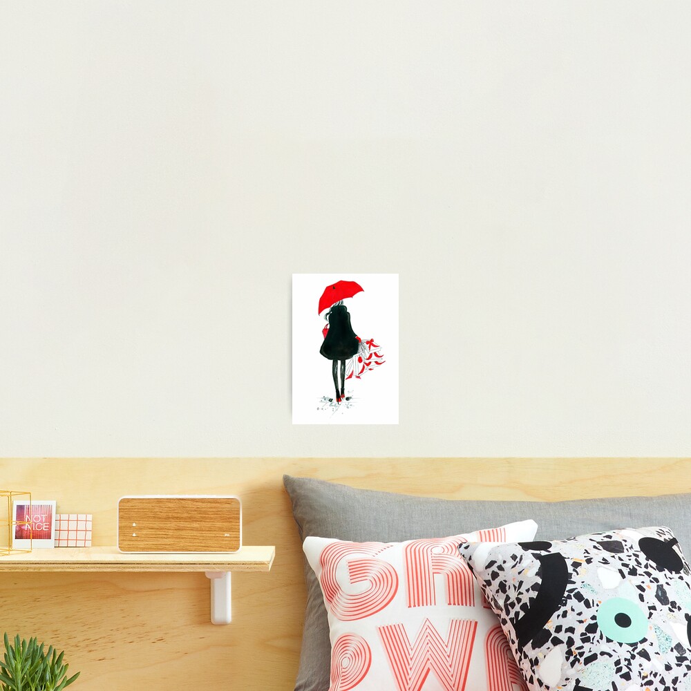 Christmas in Town Photographic Print