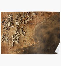 Map of New England Poster