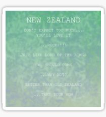 FOTC (New Zealand Posters) Sticker