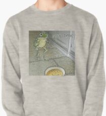 Soup Time Frog Meme Pullover