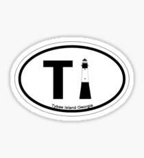 Tybee Island - Georgia. Sticker