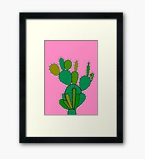 Cacti Framed Print