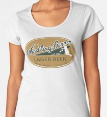 Whistling Beaver Lager FarCry5 Design Women's Premium T-Shirt
