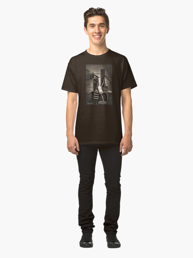 Alternate view of A Glimpse Of The Sea Classic T-Shirt
