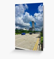 Singapore Intersection Greeting Card