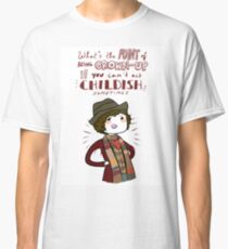 Fourth Doctor Quote Classic T-Shirt