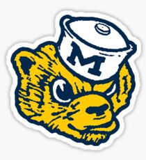 Vintage Michigan Wolverine Sticker