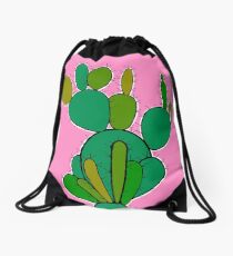 Cacti Drawstring Bag
