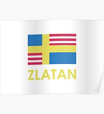 Sverige / USA / Zlatan Poster