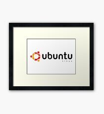 Ubuntu Linux Merchandise Framed Print