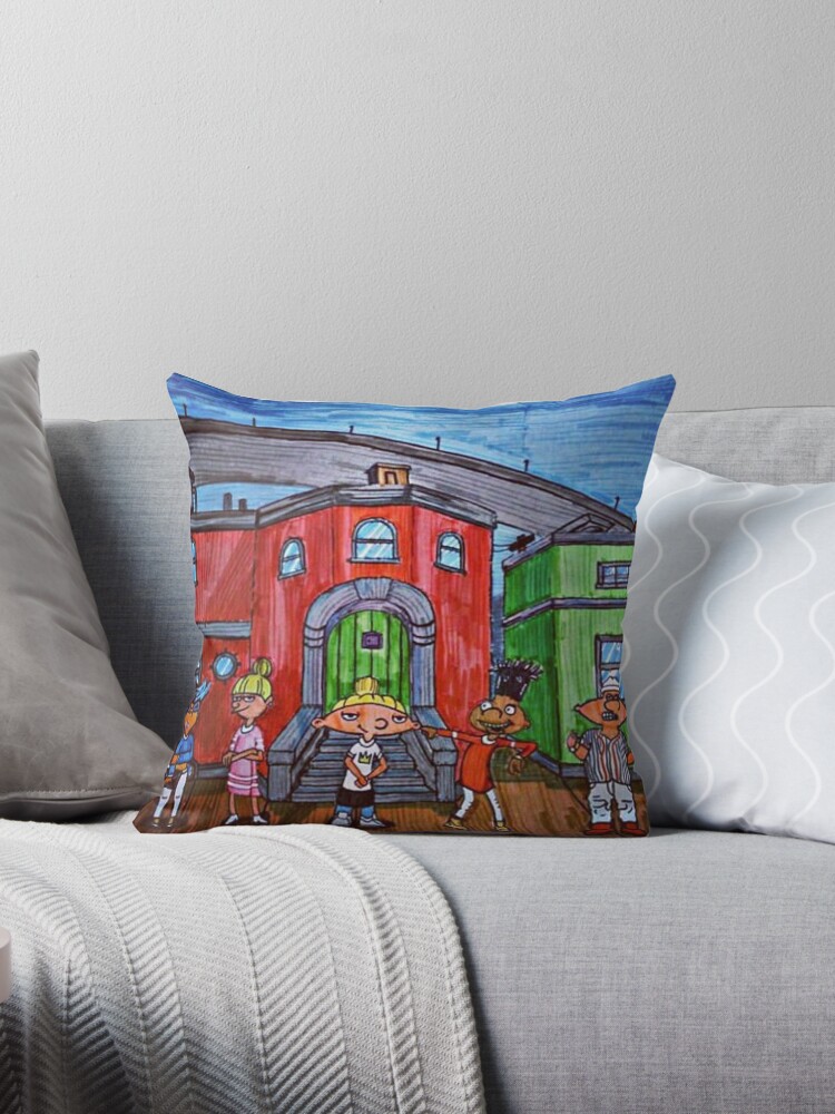 Hey Arnold Throw Pillow By Voodookid272