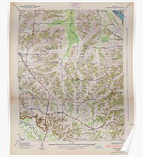 USGS TOPO Map Kentucky KY Briensburg 803361 1938 24000 Poster