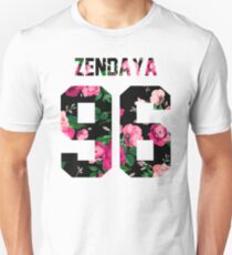 Zendaya - Colorful Flowers Unisex T-Shirt