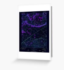 USGS TOPO Map Kentucky KY Bristow 708232 1954 24000 Inverted Greeting Card