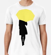 Gelber Regenschirm - HIMYM Männer Premium T-Shirts