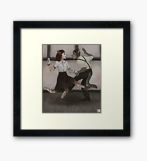 silly swingers Framed Print