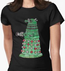 Christmas Dalek Women's Fitted T-Shirt