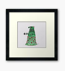 Christmas Dalek Framed Print