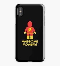 Lightning Minifig Awesome Powers iPhone Case/Skin