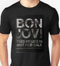 Bon Jovi Tour 2018 : This House Not For Sale Unisex T-Shirt