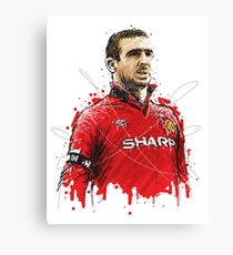 Eric Cantona The King Canvas Print