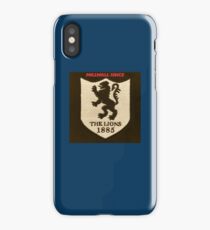 Vintage embroidered look "Millwall Since" The Lions 1885 iPhone Case