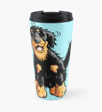 Funny Hovawart Cartoon Travel Mug