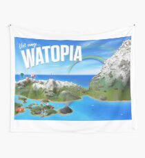 Visit Sunny Watopia Wall Tapestry