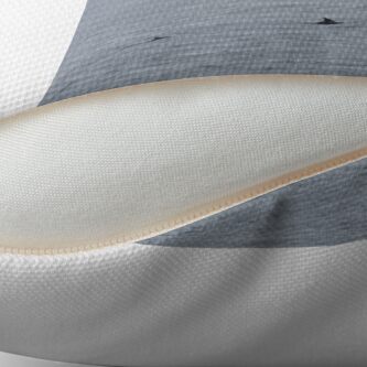 Alternate view of Dolphins near the British Isles Floor Pillow