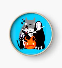 Ghibli'd Away Clock