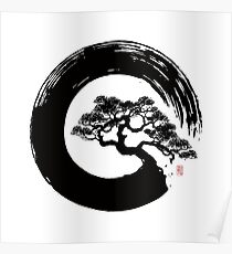 Bonsai Enso Poster