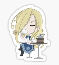 Olivier Princess Cafe Sticker