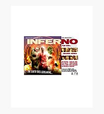 Inferno Movie Poster Photographic Print
