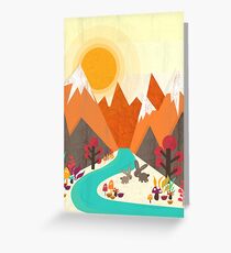April Greeting Card