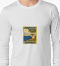 Jamaica The Gem Of The Tropics Vintage Travel Poster 1910 Long Sleeve T-Shirt