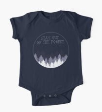 Stay Out of the Forest One Piece - Short Sleeve