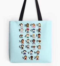 Fantastisches Frauen-Alphabet Tote Bag