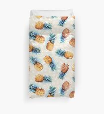 Pineapples + Crystals Duvet Cover