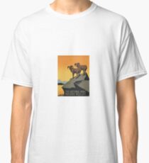Vintage Travel Poster National Parks America USA Classic T-Shirt