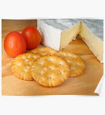 Crackers 'n cheese Poster