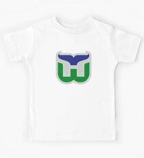 HARTFORD WHALERS HOCKEY RETRO Kids Tee