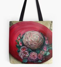 ROSEY RED BONNET Tote Bag