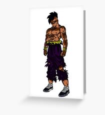 Ultra instinct Gangster Greeting Card