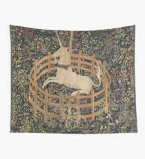 Eingezäunt in Unicorn Painting (1505) Wandbehang