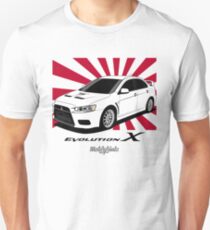 EVO X (white) Unisex T-Shirt