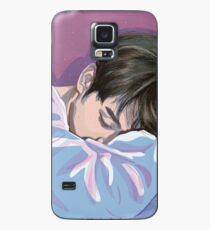 Schlafender Hase - BTS Jungkook Hülle & Klebefolie für Samsung Galaxy