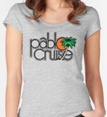 PABLO CRUISE ROCK BAND Tailliertes Rundhals-Shirt