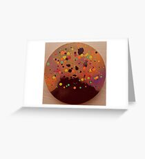 Volcanic Eruption Greeting Card